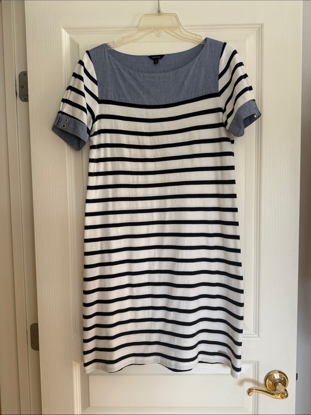 Nautica Cotton Shift Dress